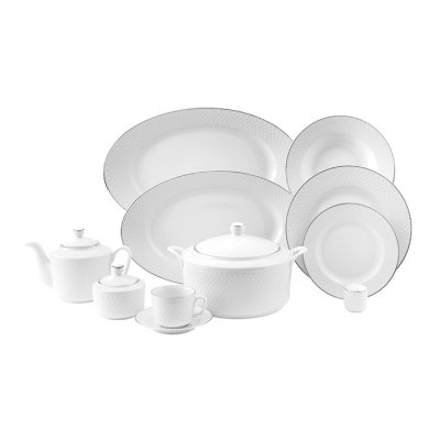 سرویس چینی 102 پارچه زرین مدل سمن پیکره رادیانس