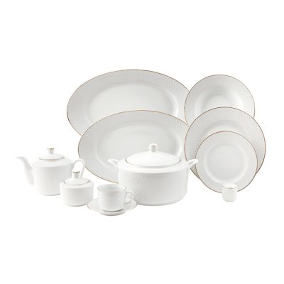 سرویس چینی 102 پارچه زرین مدل زرین پیکره رادیانس