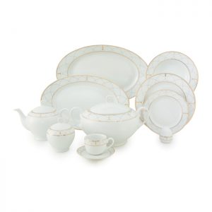 سرویس چینی 102 پارچه زرین مدل رومانا پیکره ایتالیا اف