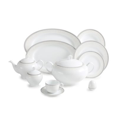 سرویس چینی 102 پارچه زرین مدل ریوا پلاتینی پیکره ایتالیا اف