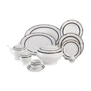 سرویس چینی 102 پارچه زرین مدل پرشیا پیکره ایتالیا اف