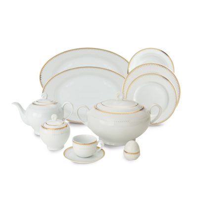 سرویس چینی 102 پارچه زرین مدل سپیدار پیکره ایتالیا اف