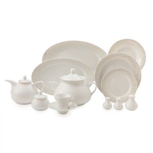 سرویس چینی 108 پارچه زرین مدل سان رایز پیکره شهرزاد