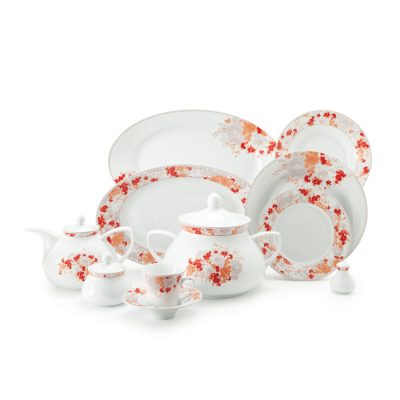 سرویس چینی 108 پارچه زرین مدل ملانی پیکره شهرزاد