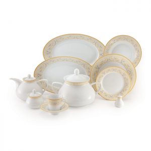 سرویس چینی 108 پارچه زرین مدل جنوا پیکره شهرزاد