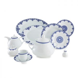 سرویس چینی 108 پارچه زرین مدل سمرقند پیکره شهرزاد