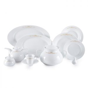 سرویس چینی 108 پارچه زرین مدل پرنسس پیکره شهرزاد