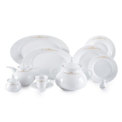 سرویس چینی 108 پارچه زرین مدل پرنسس پیکره شهرزاد