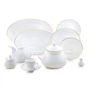 سرویس چینی 108 پارچه زرین مدل لومیو پیکره شهرزاد