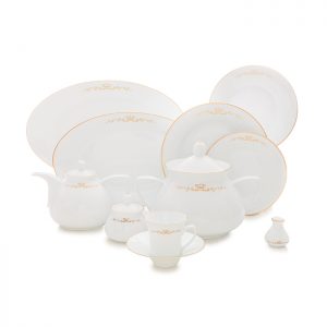 سرویس چینی 108 پارچه زرین مدل کوئین پیکره شهرزاد