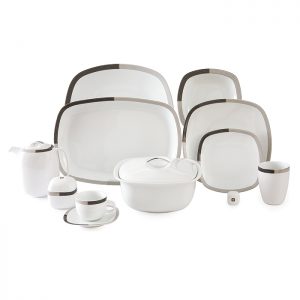 سرویس چینی 98 پارچه زرین مدل وگاس اوریت پیکره کواترو