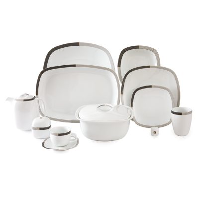 سرویس چینی 98 پارچه زرین مدل وگاس اوریت پیکره کواترو