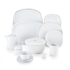 سرویس چینی 98 پارچه زرین مدل سمن پیکره کواترو