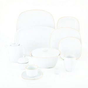 سرویس چینی 98 پارچه زرین مدل زرین پیکره کواترو