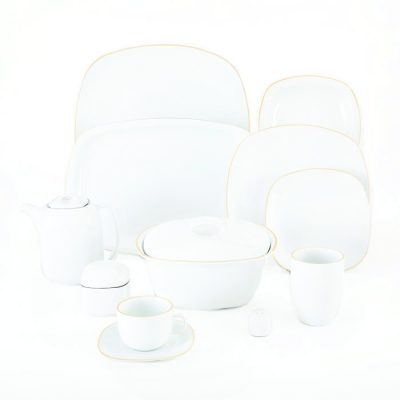 سرویس چینی 98 پارچه زرین مدل زرین پیکره کواترو